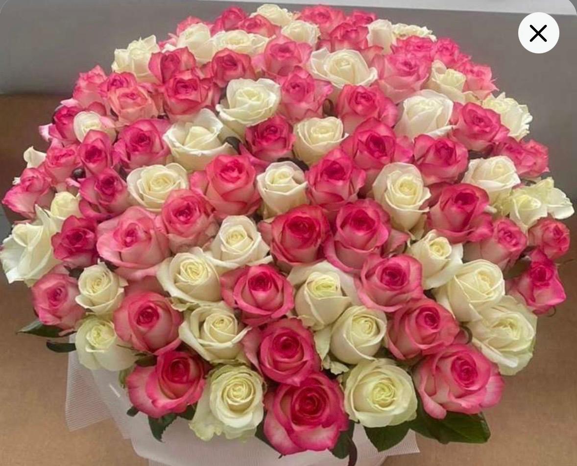 101gb. Balts roza miks